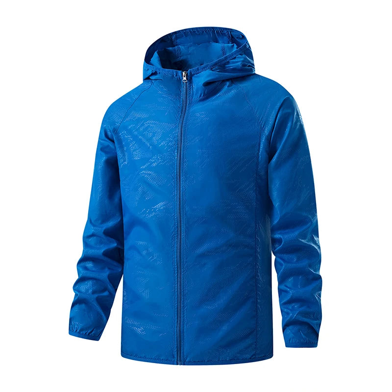 Waterproof Hiking Jackets for Men and Women Sun Protection Windbreaker Camping Climbing Rain Coat Unisex Portable Clothes