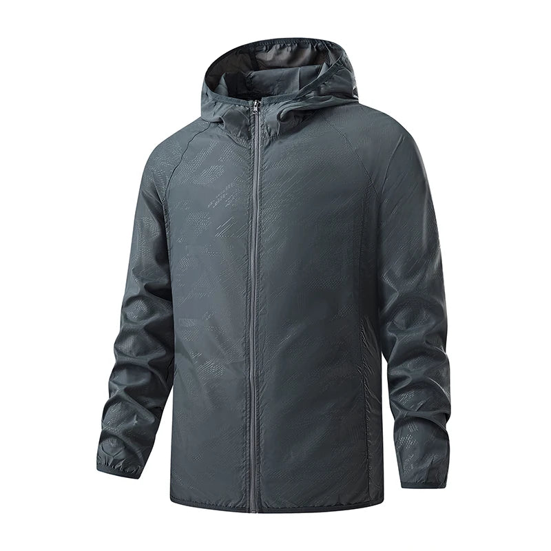 Waterproof Hiking Jackets for Men and Women Sun Protection Windbreaker Camping Climbing Rain Coat Unisex Portable Clothes